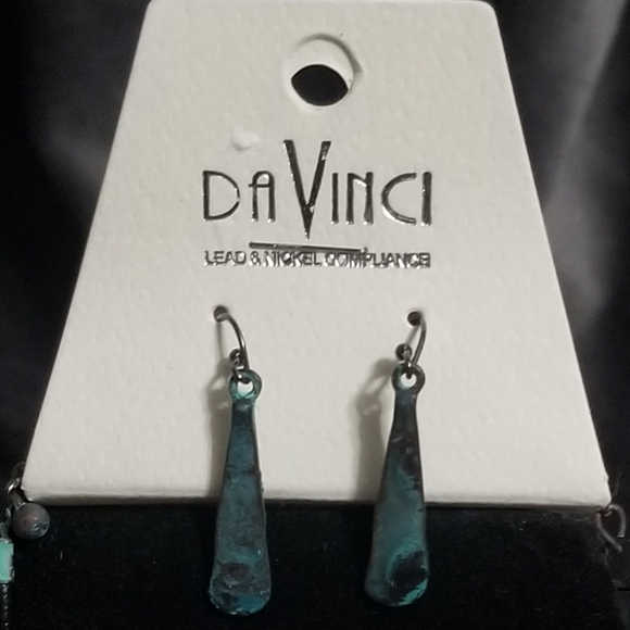 4 Pc Turquoise Necklace & Earrings Bundle - Picture 3 of 6